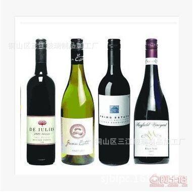 【廠價批發紅酒瓶空酒瓶棕色墨綠色褐色葡萄酒瓶透明紅酒瓶】銅山區三江玻璃制品加工廠 - 產品庫